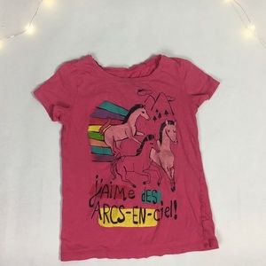 Rainbow horse shirt